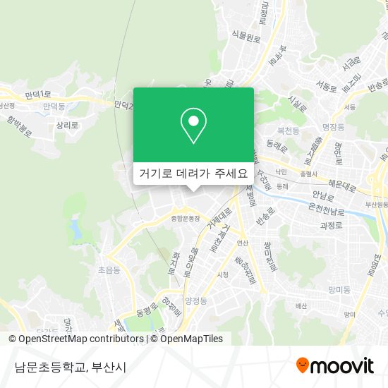 남문초등학교 지도