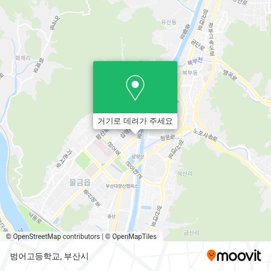 범어고등학교 지도