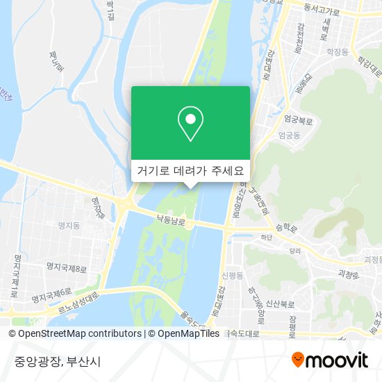 중앙광장 지도