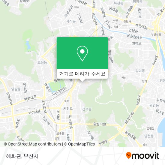 혜화관 지도
