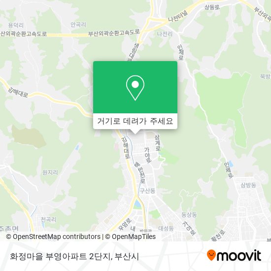 화정마을 부영아파트 2단지 지도