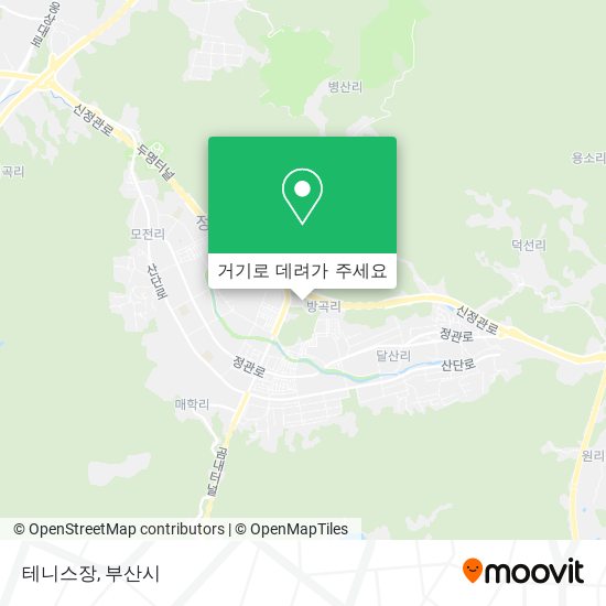 테니스장 지도