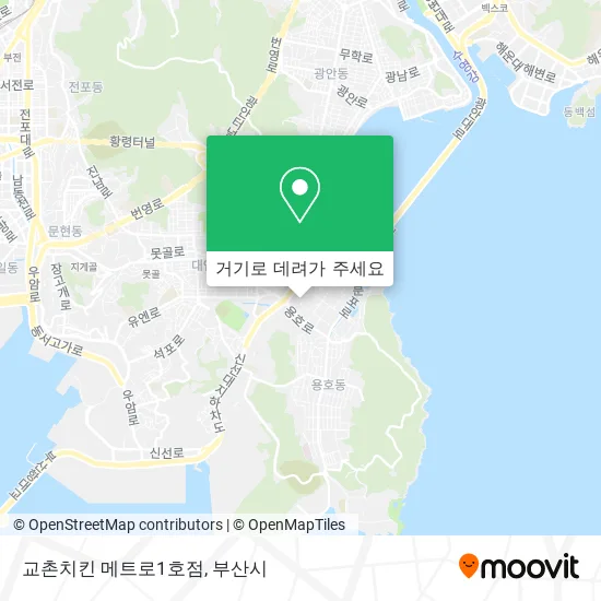 교촌치킨 메트로1호점 지도