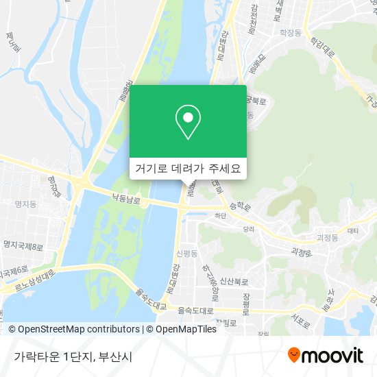 가락타운 1단지 지도