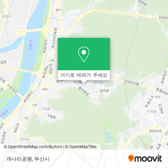 개나리공원 지도