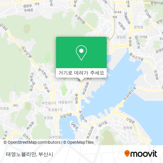 태영노블리안 지도