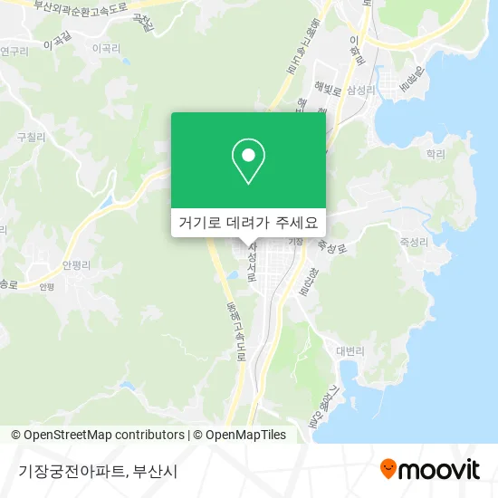기장궁전아파트 지도