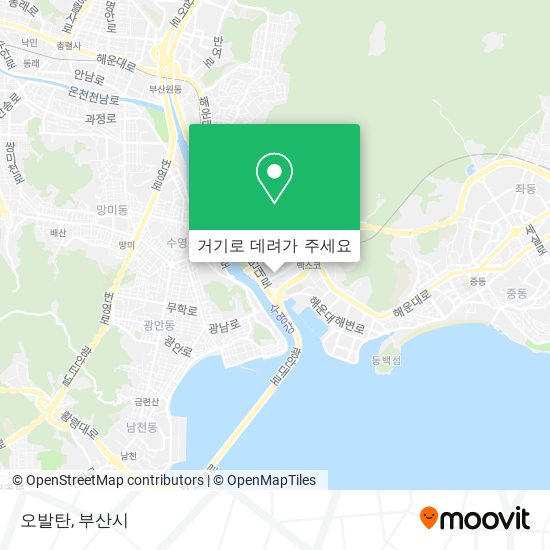 오발탄 지도