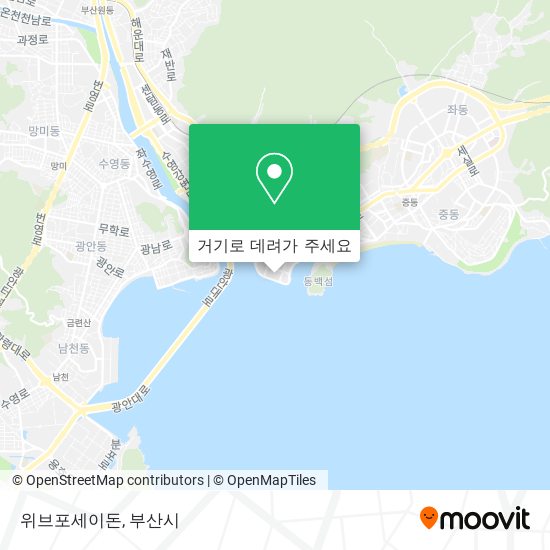 위브포세이돈 지도