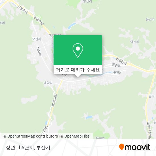정관 Lh5단지 지도