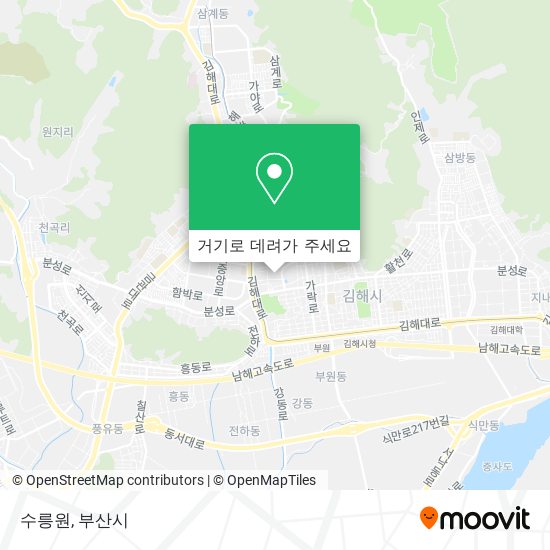 수릉원 지도