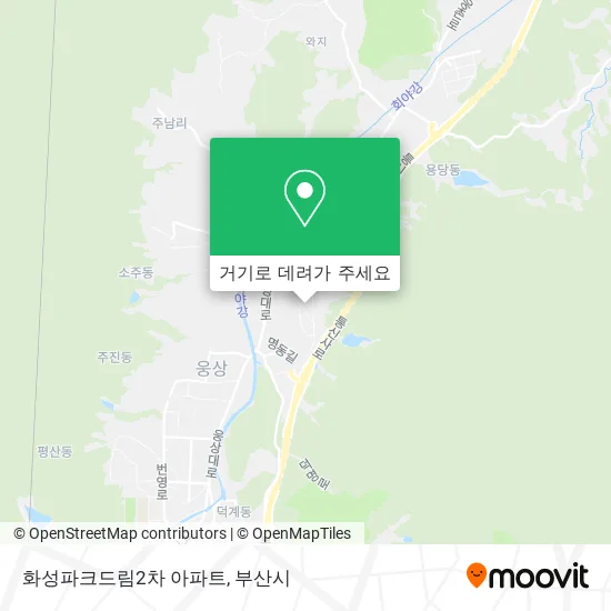 화성파크드림2차 아파트 지도