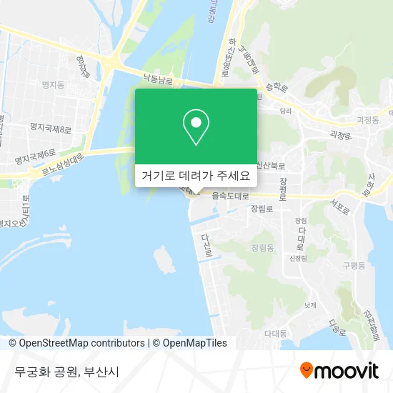 무궁화 공원 지도