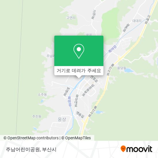 주남어린이공원 지도
