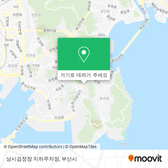 상시검정장 지하주차장 지도