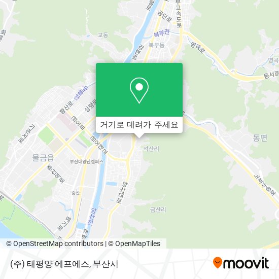(주) 태평양 에프에스 지도
