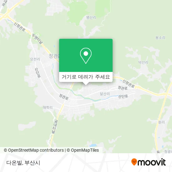 다온빌 지도