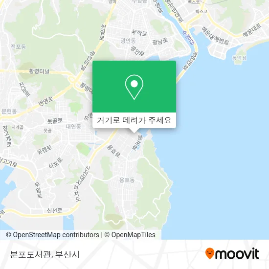분포도서관 지도