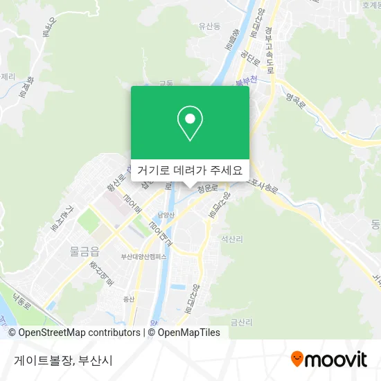 게이트볼장 지도