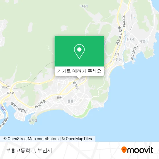 부흥고등학교 지도