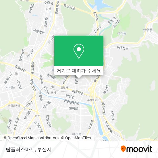 탑플러스마트 지도