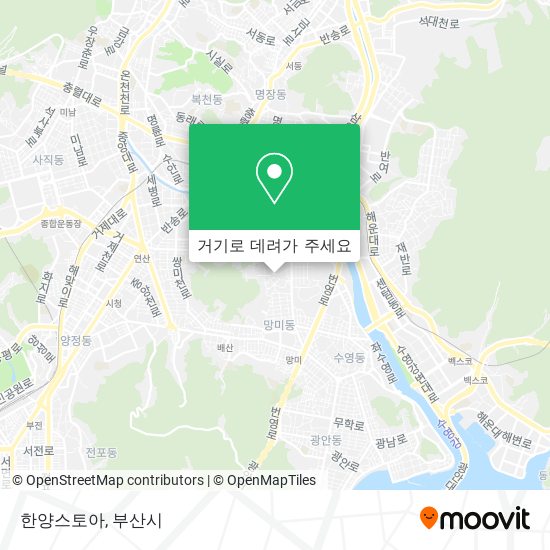 한양스토아 지도