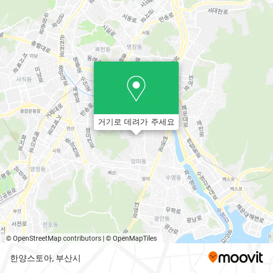 한양스토아 지도