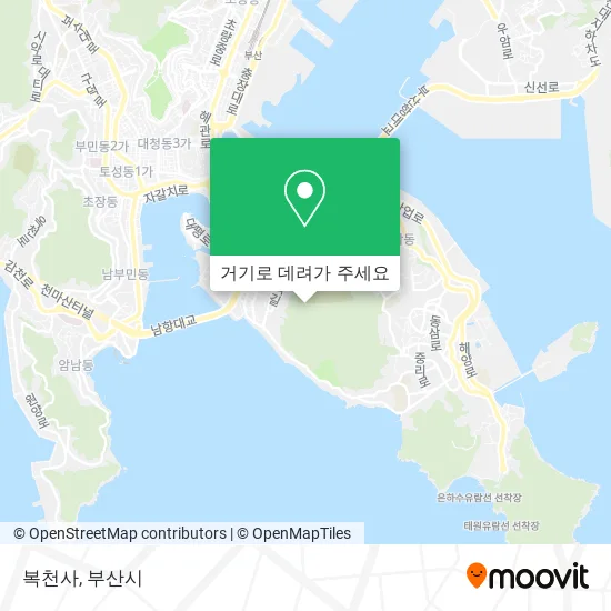 복천사 지도