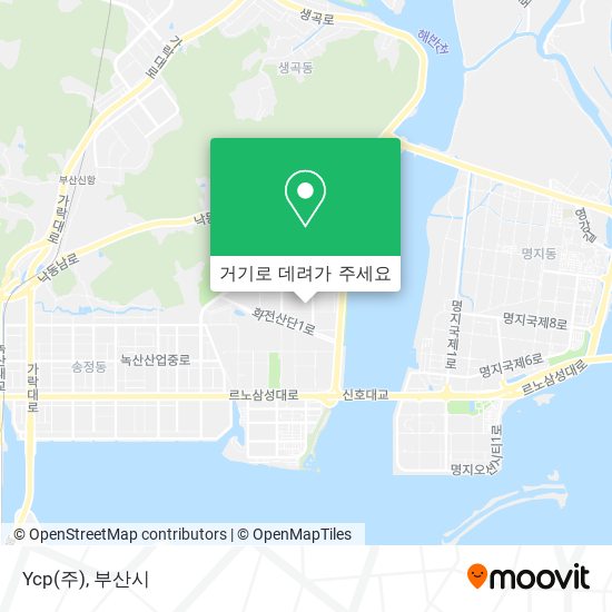 Ycp(주) 지도