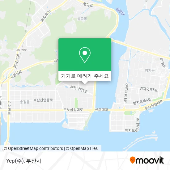 Ycp(주) 지도