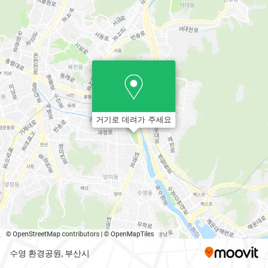 수영 환경공원 지도