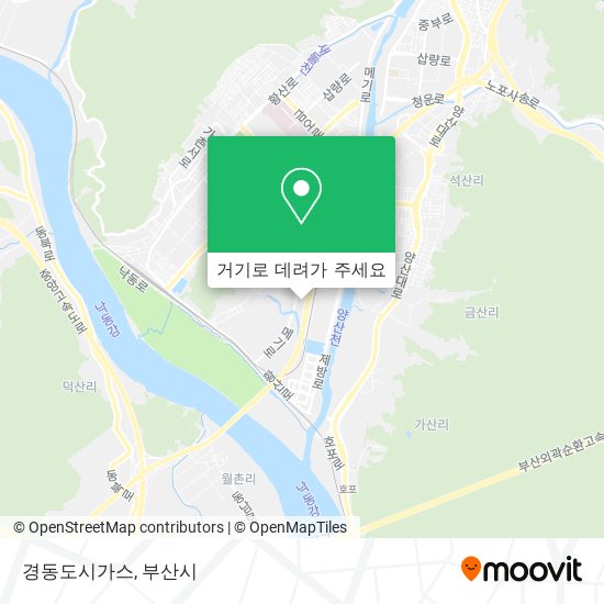 경동도시가스 지도