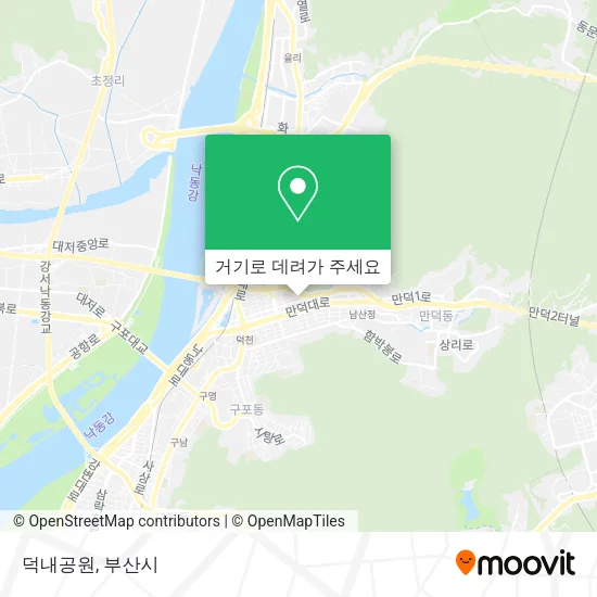 덕내공원 지도