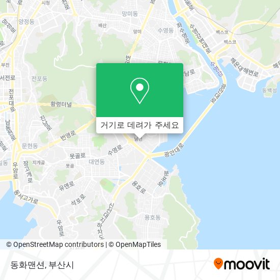 동화맨션 지도