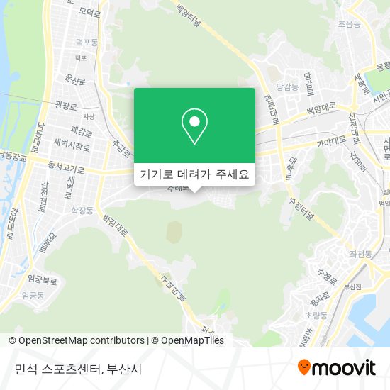 민석 스포츠센터 지도