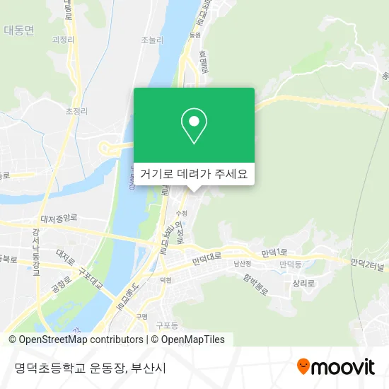 명덕초등학교 운동장 지도