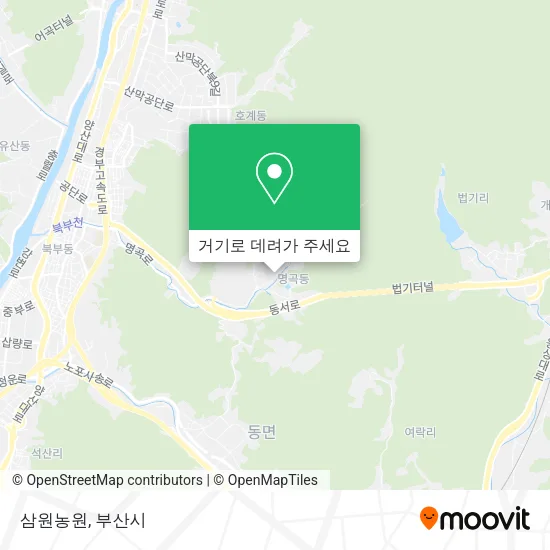 삼원농원 지도