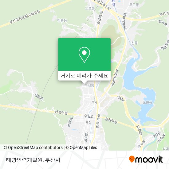 태광인력개발원 지도