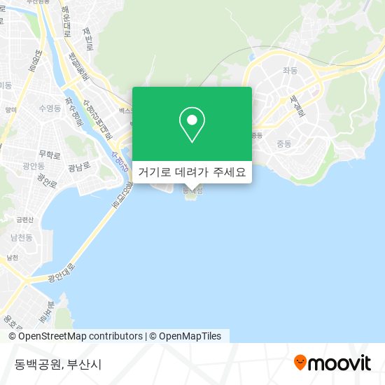 동백공원 지도