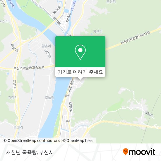 새천년 목욕탕 지도