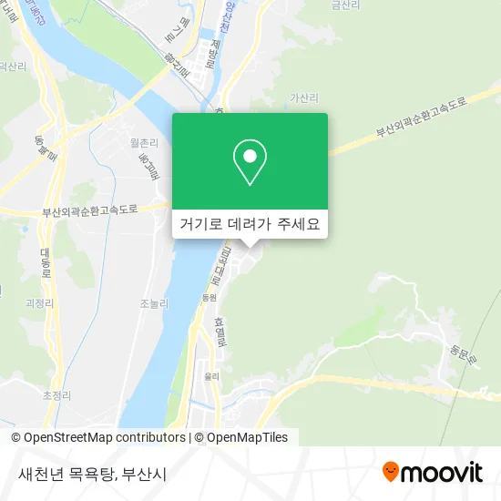 새천년 목욕탕 지도