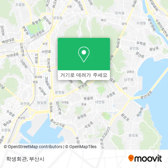 학생회관 지도