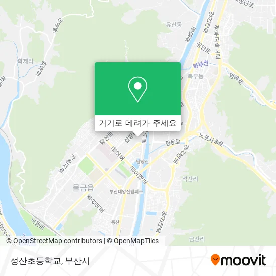 성산초등학교 지도