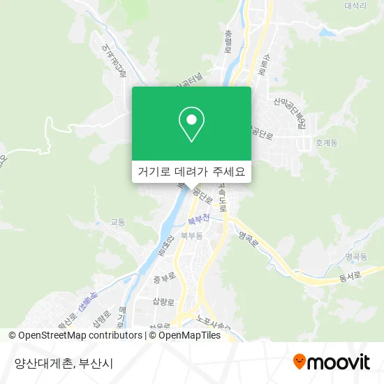 양산대게촌 지도