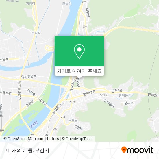 네 개의 기둥 지도