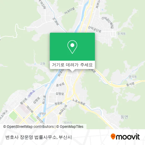 변호사 장운영 법률사무소 지도