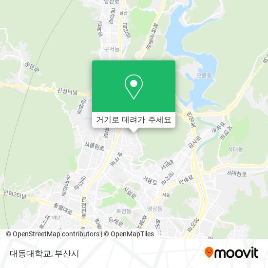 대동대학교 지도