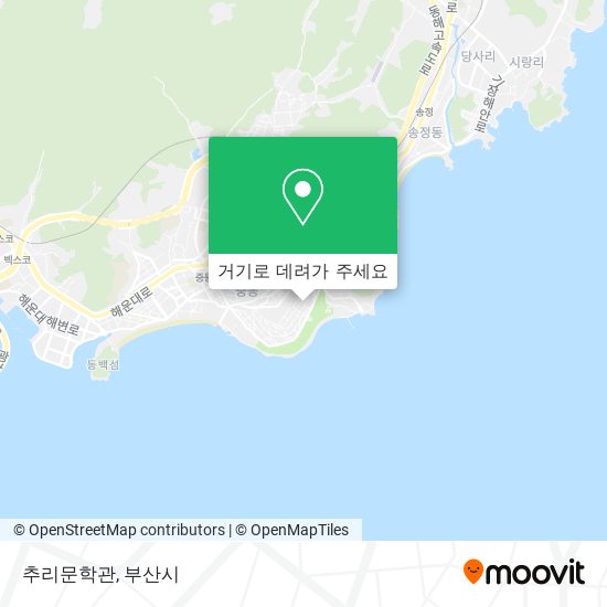 추리문학관 지도