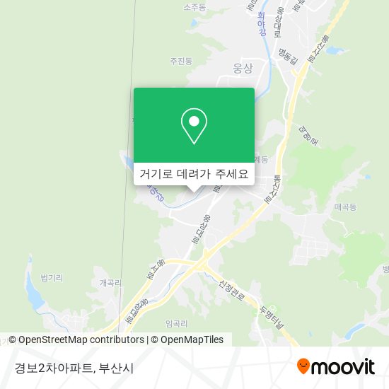 경보2차아파트 지도