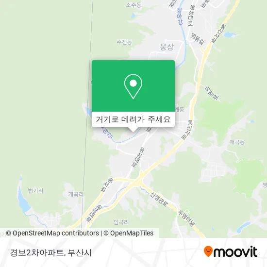 경보2차아파트 지도